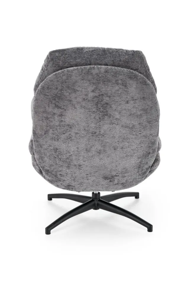 Fotel DARIO szary z podnóżkiem z funkcją kołyski I sklep meblowy MIRAT.