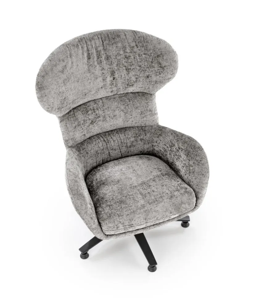 Fotel obrotowy FRANCO szary bez kółek I sklep meblowy MIRAT.