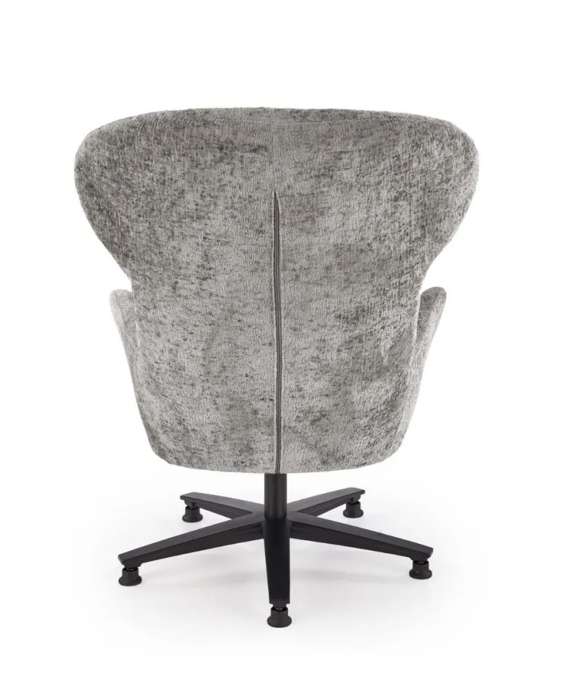 Fotel obrotowy FRANCO szary bez kółek I sklep meblowy MIRAT.