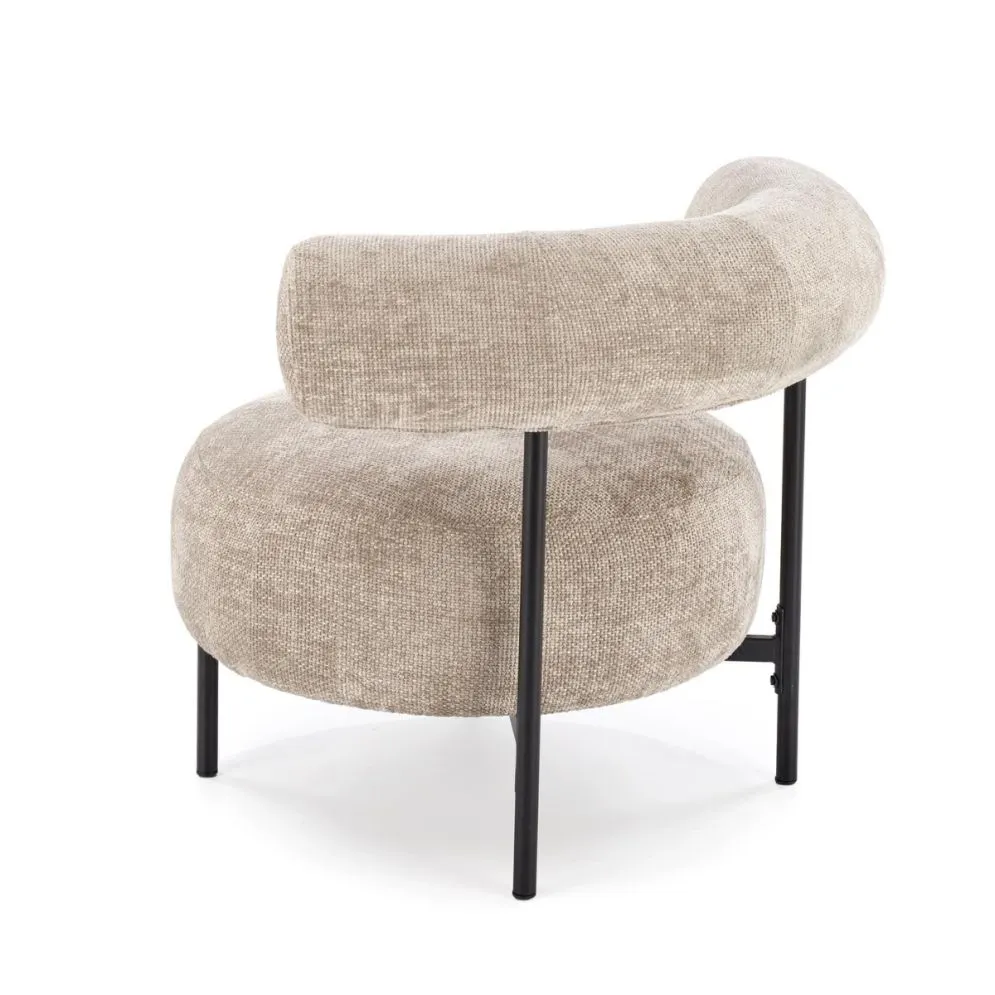 Fotel HAZARD beżowy wypoczynkowy I sklep meblowy MIRAT.