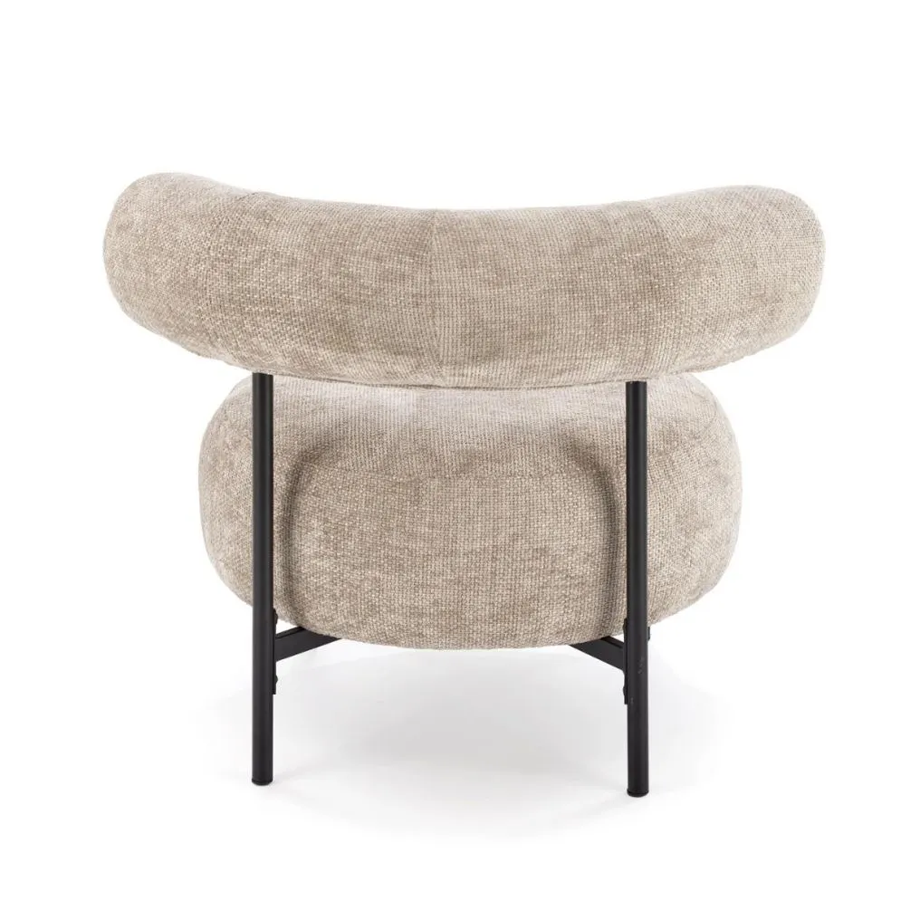 Fotel HAZARD beżowy wypoczynkowy I sklep meblowy MIRAT.