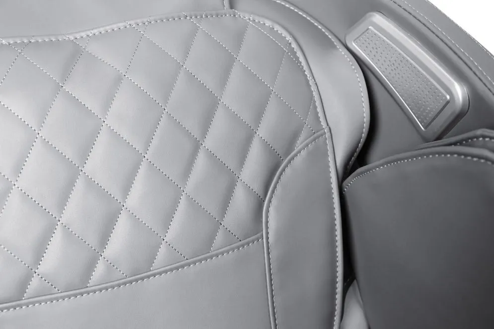 Fotel rozkładany SOLARIA kremowy/szary z funkcją masażu podgrzewanie I sklep meblowy MIRAT.