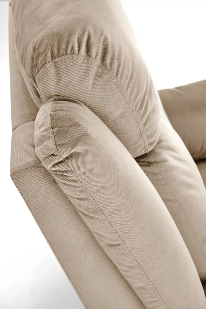 Fotel rozkładany LORIS beżowy elektrycznie rozkładany I sklep meblowy MIRAT.