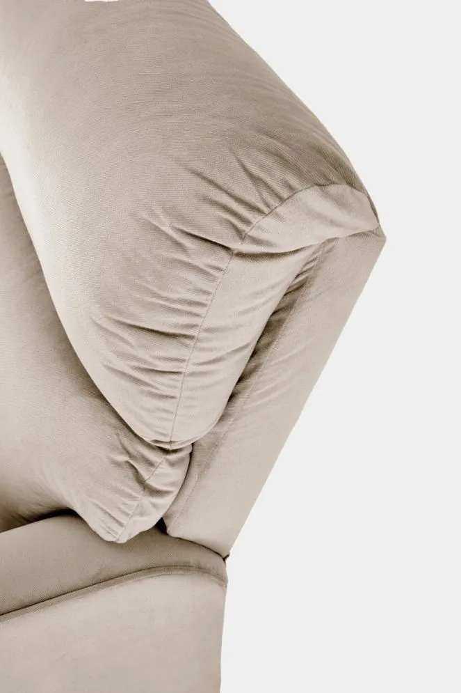 Fotel rozkładany KARIM beżowy z funkcją kołyski I sklep meblowy MIRAT.