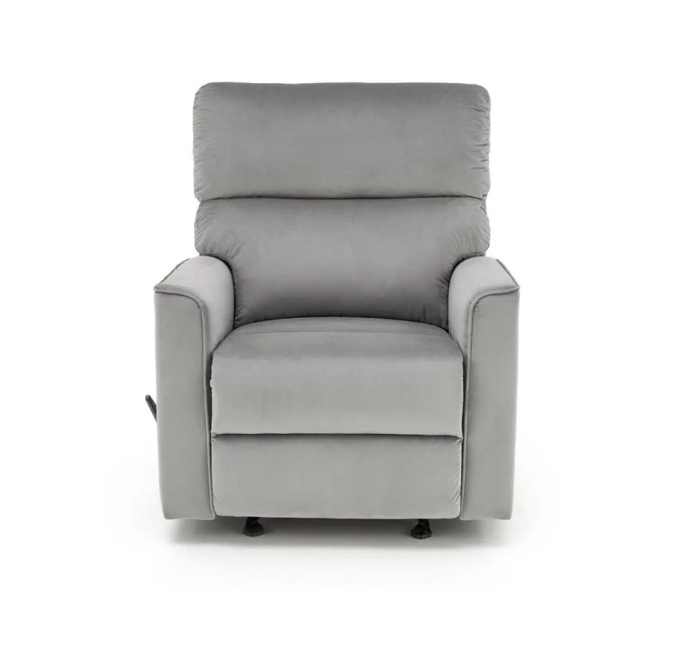 Fotel rozkładany KARIM szary z podnóżkiem I sklep meblowy MIRAT.