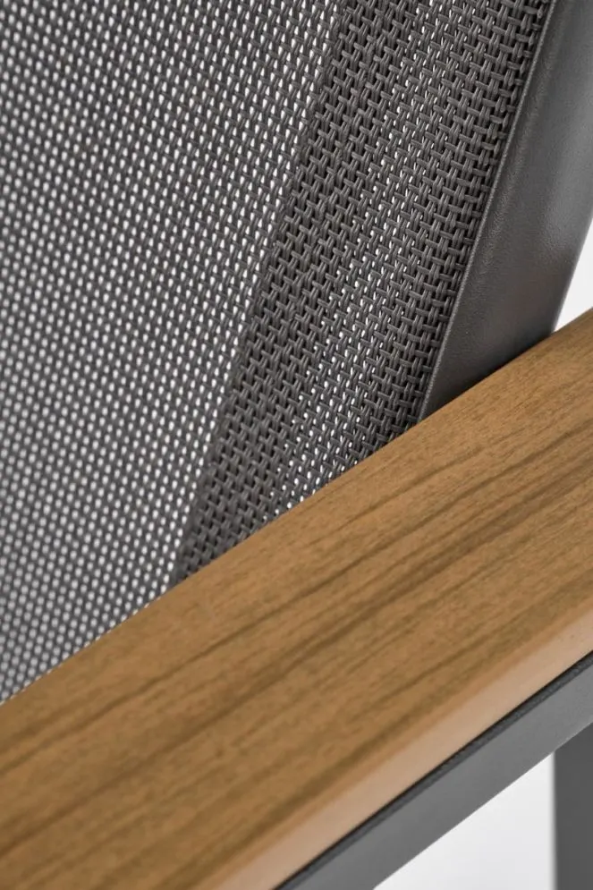 Krzesło ogrodowe ZLATAN szare bujane I sklep meblowy MIRAT.