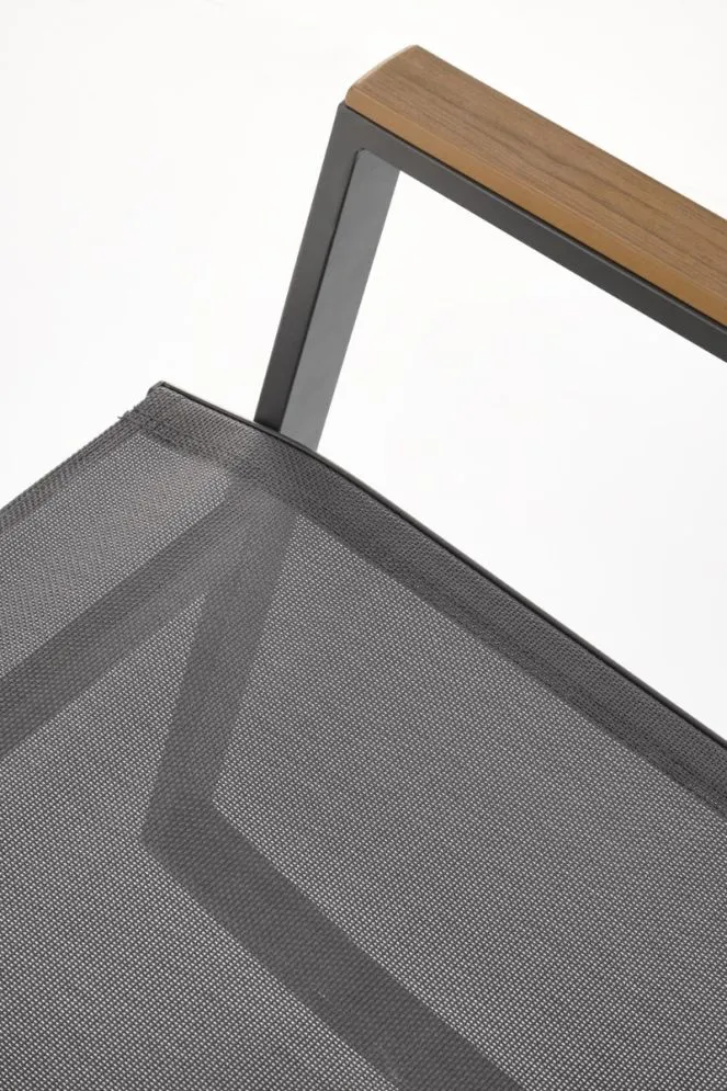 Krzesło ogrodowe ZLATAN szare bujane I sklep meblowy MIRAT.