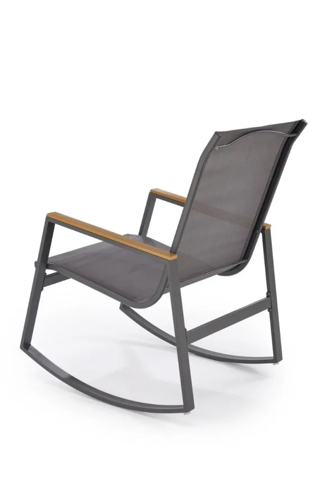 Krzesło ogrodowe ZLATAN szare bujane I sklep meblowy MIRAT.