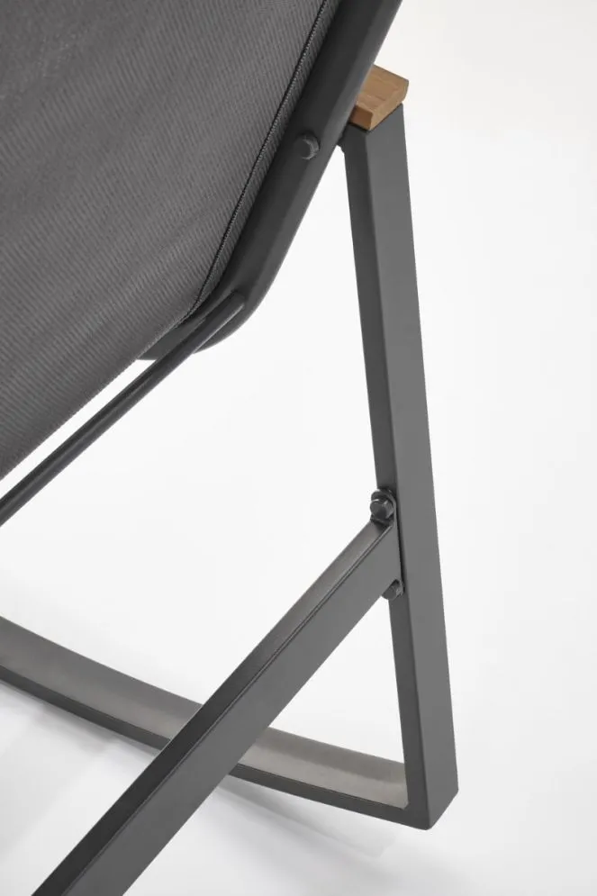 Krzesło ogrodowe ZLATAN szare bujane I sklep meblowy MIRAT.