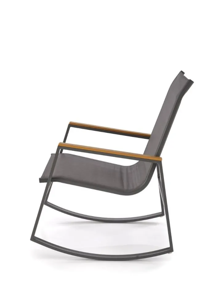 Krzesło ogrodowe ZLATAN szare bujane I sklep meblowy MIRAT.