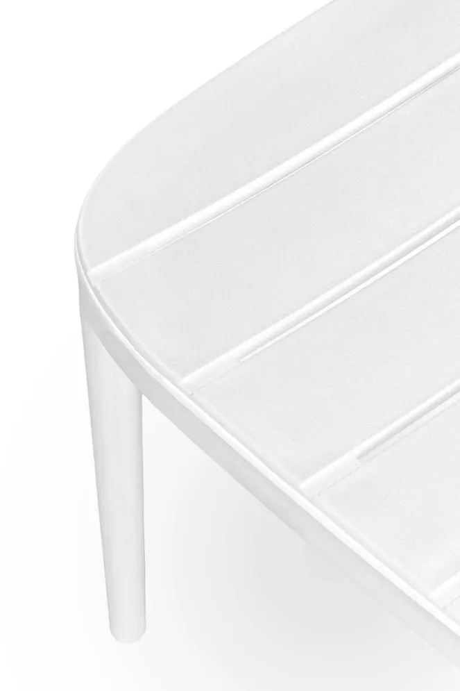 Krzesło K529 białe z tworzywa PVC do ogrodu I sklep meblowy MIRAT. styl SKANDYNAWSKI