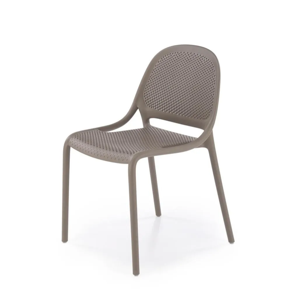Krzesło K532 khaki z tworzywa PVC ażurowe I sklep meblowy MIRAT.