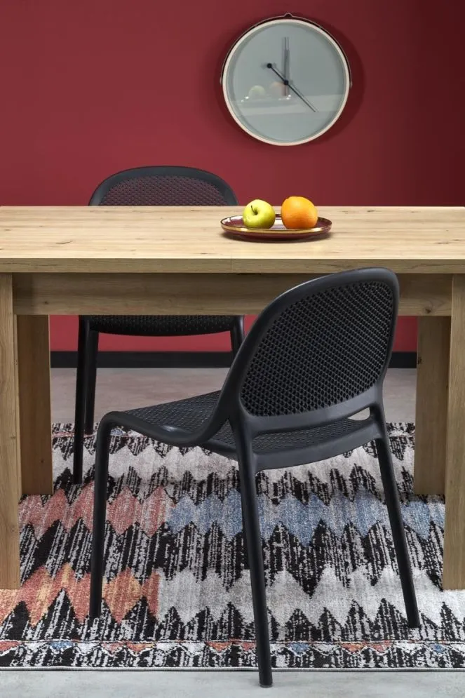 Stół rozkładany BAGIO 120(160)x80 dąb artisan do jadalni I sklep meblowy MIRAT. styl SKANDYNAWSKI