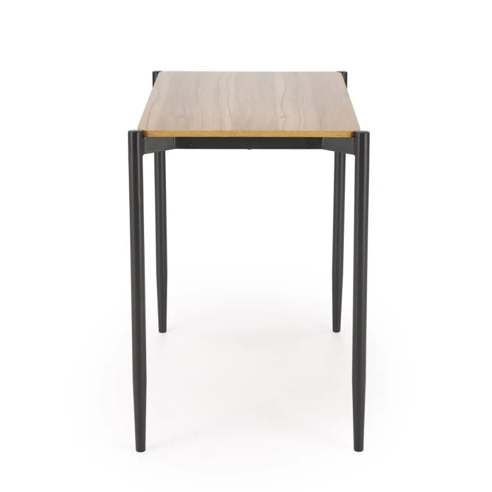 Zestaw NANDO stół + 2 krzesła dąb naturalny/czarny na metalowych nogach I sklep meblowy MIRAT.