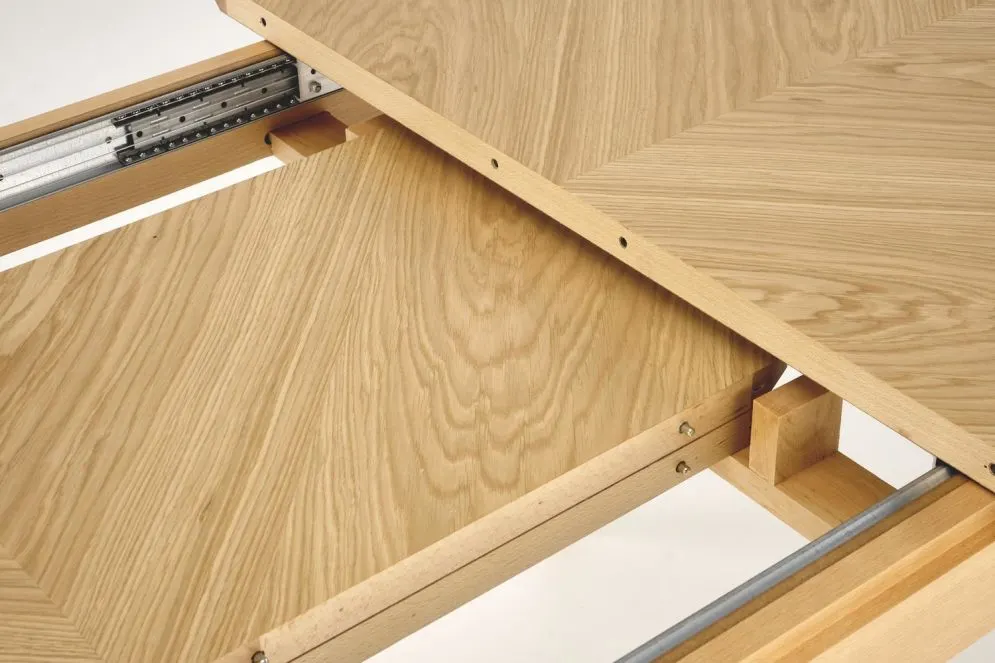 Stół rozkładany EDMONDO 160(240)x90 dąb do jadalni I sklep meblowy MIRAT. styl SKANDYNAWSKI