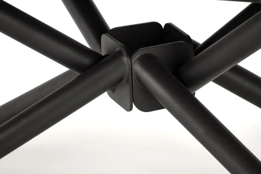 Stół rozkładany VITORINO 160(220)x90 czarny marmur w stylu loftowym I sklep meblowy MIRAT. styl LOFT