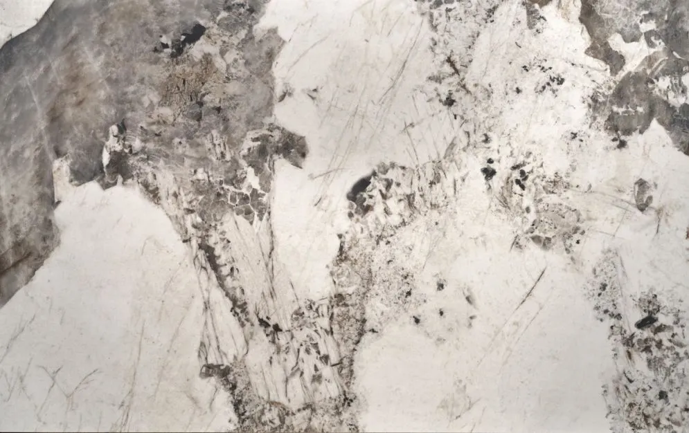 Stół rozkładany FERNANDO 160(240)x92 beżowy marmur/czarny designerski I sklep meblowy MIRAT. styl LOFT