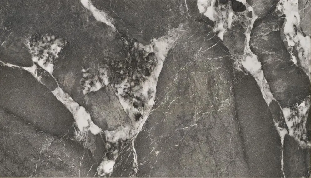 Stół rozkładany FELIX 141(201)x81 szary marmur/czarny prostokątny I sklep meblowy MIRAT. styl LOFT