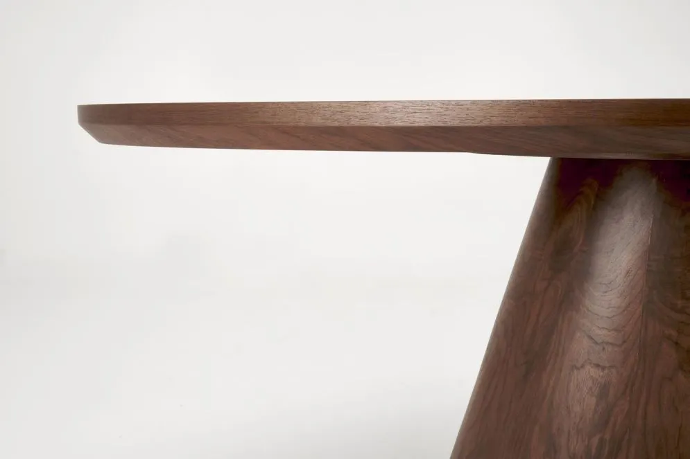 Stół okrągły VAGNER 220x98 orzech nierozkładany I sklep meblowy MIRAT.