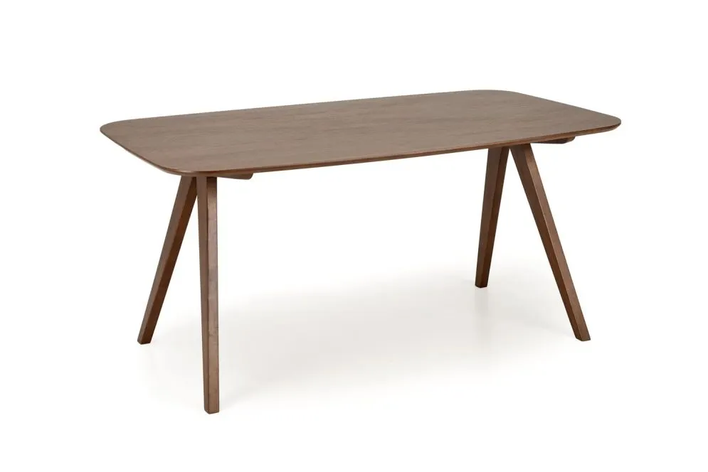 Stół MIGUEL 160x90 orzech/czarny nierozkładany I sklep meblowy MIRAT.