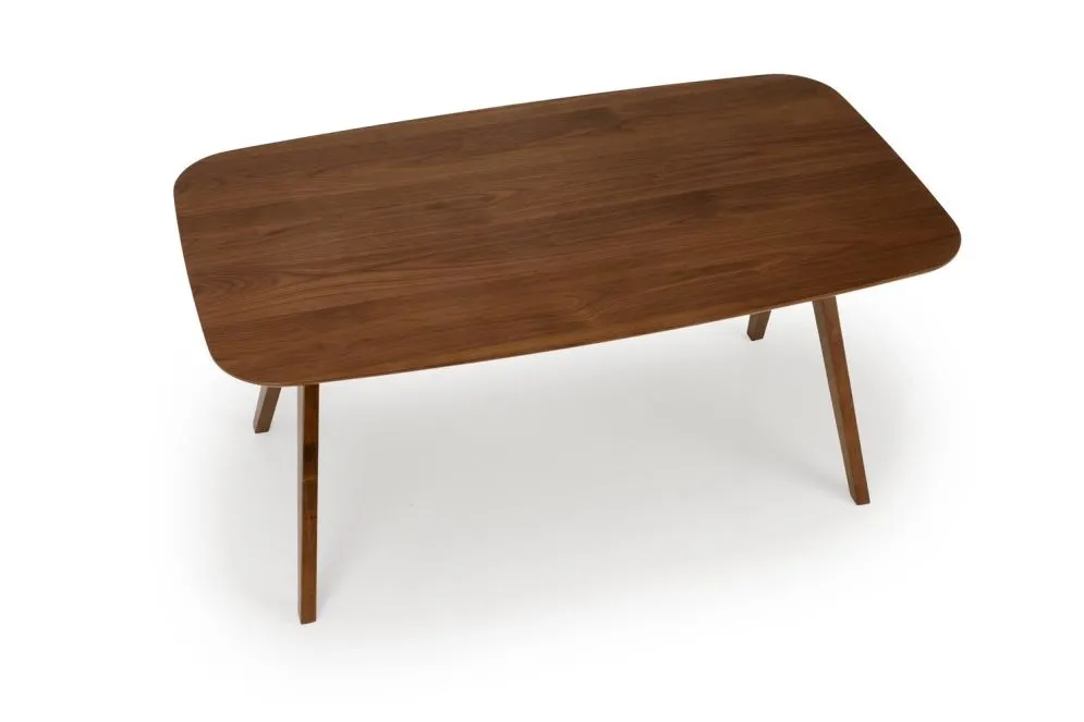 Stół MIGUEL 160x90 orzech/czarny nierozkładany I sklep meblowy MIRAT.