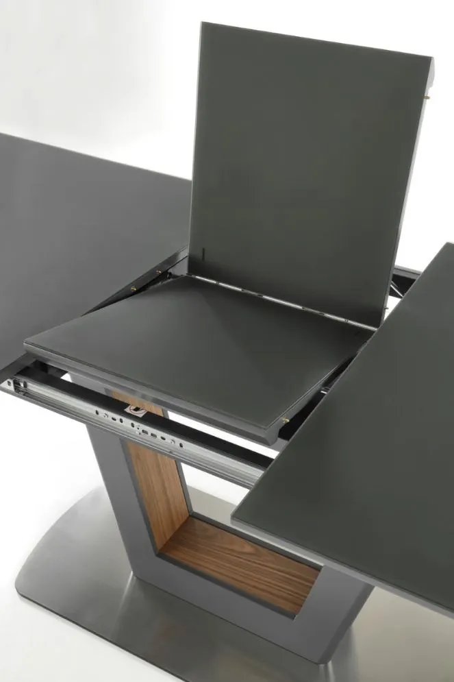 Stół rozkładany BILOTTI antracyt mat orzech | MIRAT.