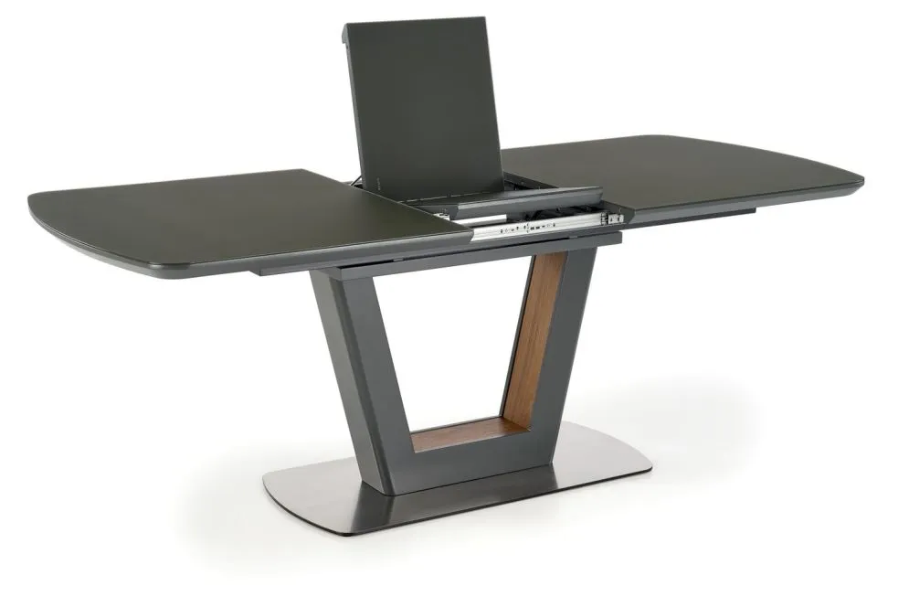 Stół rozkładany BILOTTI antracyt mat orzech | MIRAT.