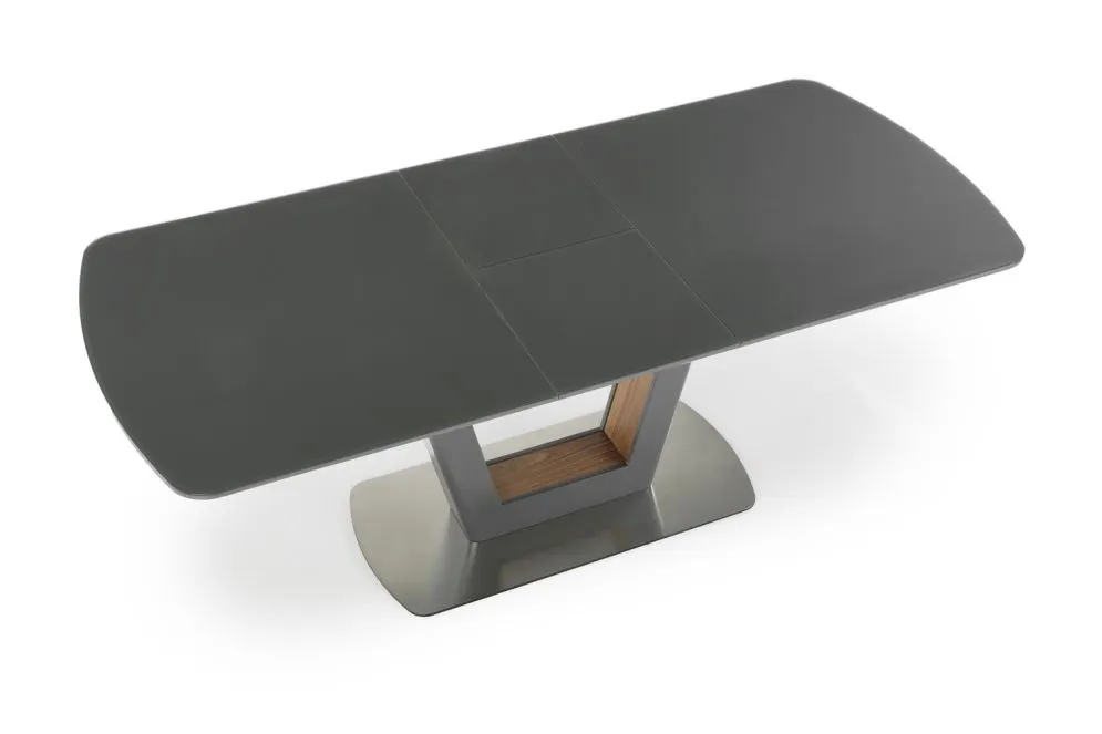 Stół rozkładany BILOTTI antracyt mat orzech | MIRAT.