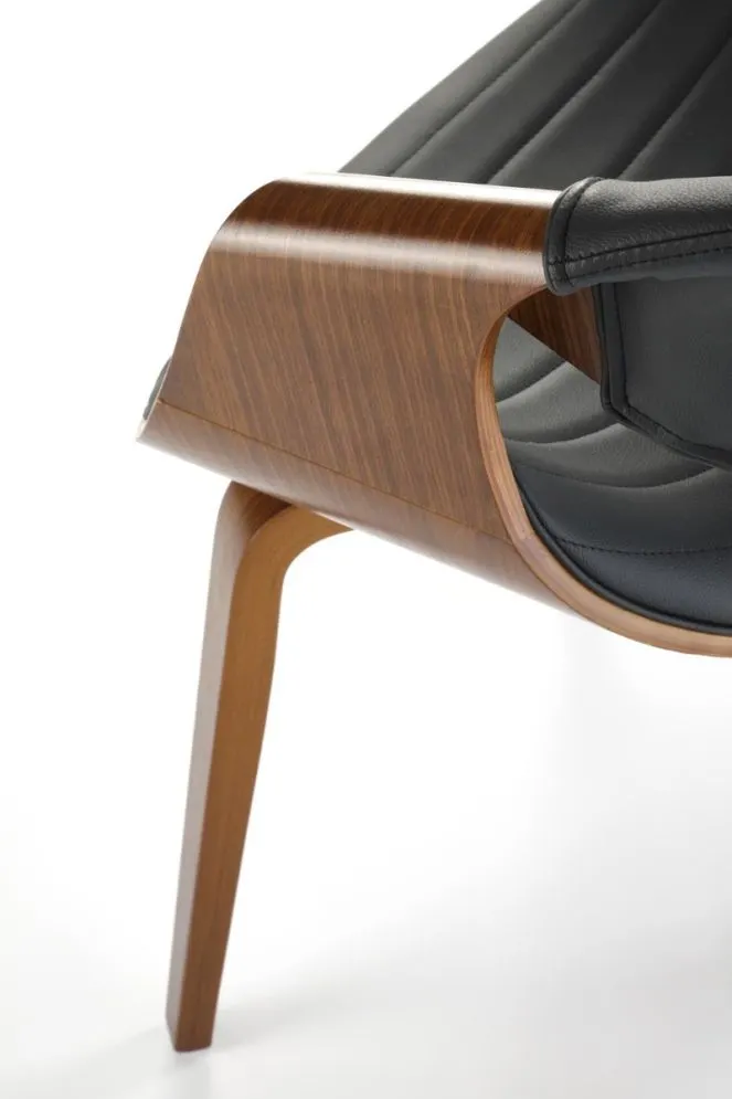 Krzesło K544 czarne/orzech ze sklejki I sklep meblowy MIRAT.