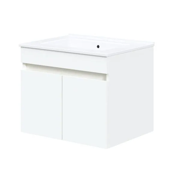 Szafka pod umywalkę FIGARO 2D 60cm biała dwudrzwiowa I sklep meblowy MIRAT. styl SKANDYNAWSKI
