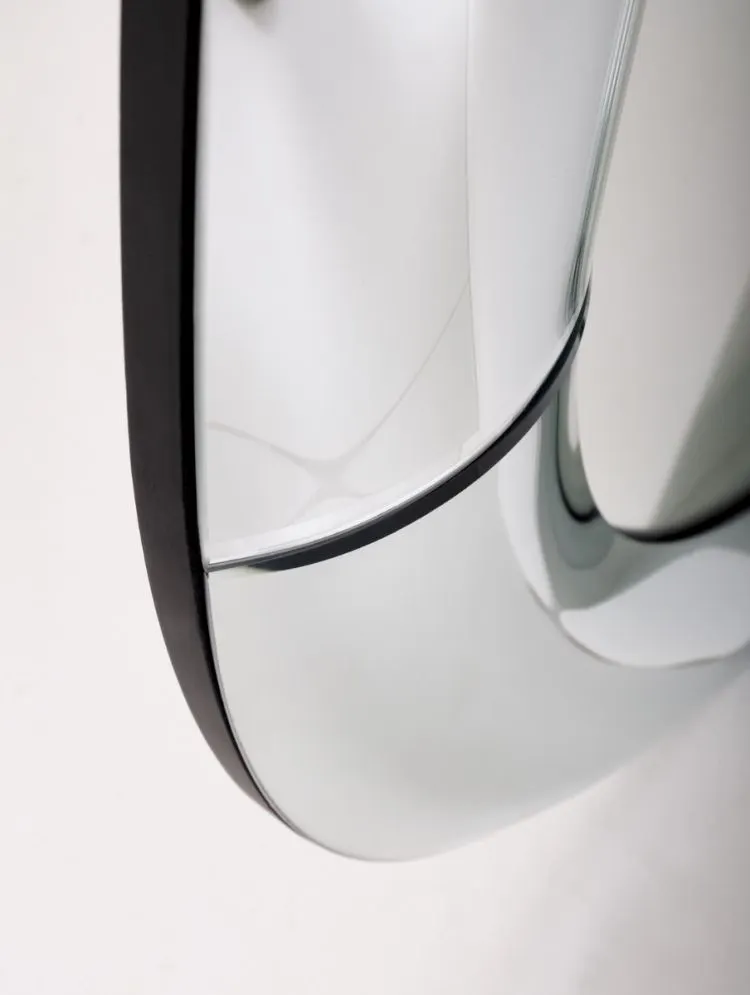 Lustro dekoracyjne IVORY 120x80cm srebrne wiszące I sklep meblowy MIRAT.