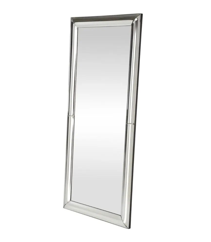 Lustro dekoracyjne ABISSO 72x162cm srebrne wiszące I sklep meblowy MIRAT. styl GLAMOUR