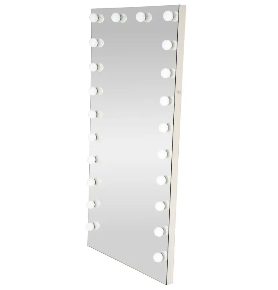 Eleganckie lustro stojące PEARL 87x170cm z oświetleniem LED I sklep meblowy MIRAT.