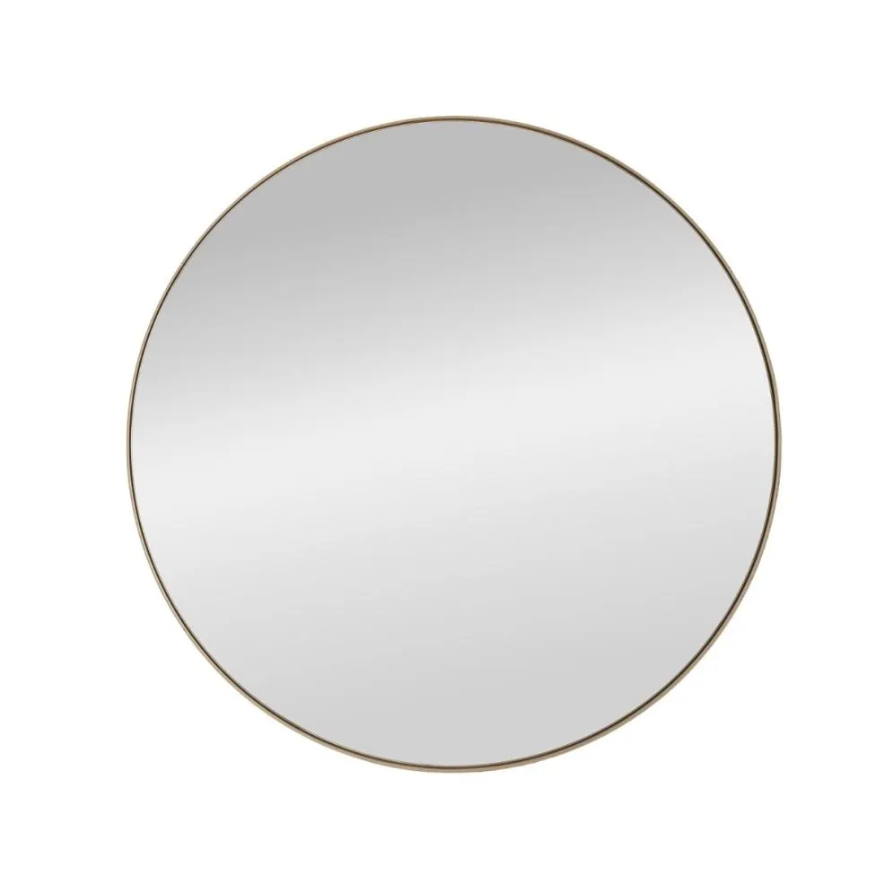 Lustro okrągłe PATINA złote glamour I sklep meblowy MIRAT. styl GLAMOUR