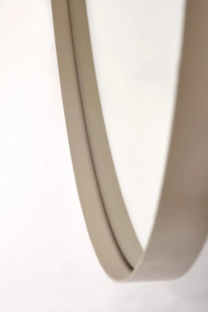 Lustro okrągłe PATINA złote glamour I sklep meblowy MIRAT. styl GLAMOUR