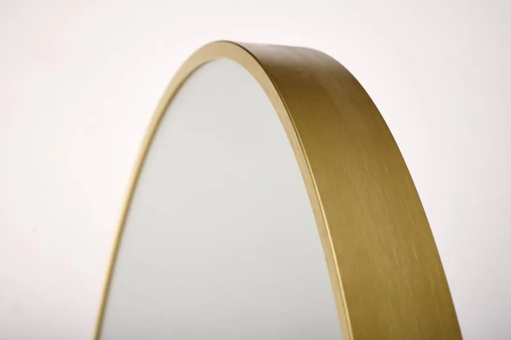 Lustro dekoracyjne CURIO złote łukowate I sklep meblowy MIRAT. styl GLAMOUR