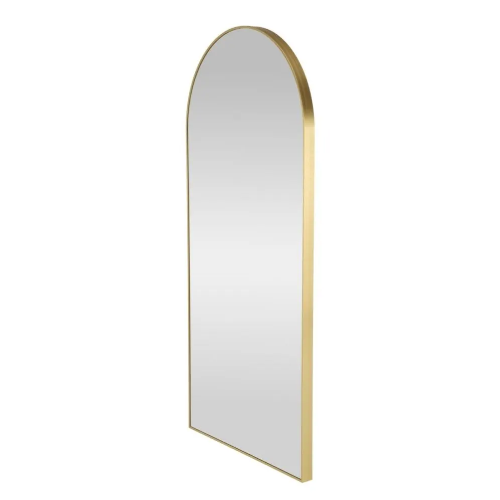 Lustro dekoracyjne CURIO złote łukowate I sklep meblowy MIRAT. styl GLAMOUR