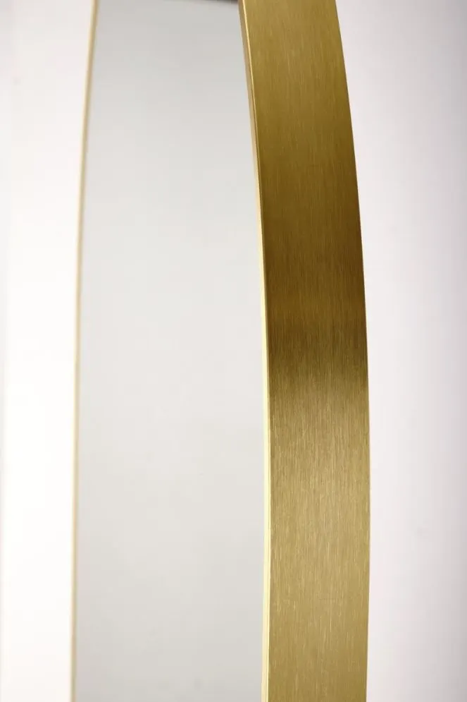 Lustro dekoracyjne CURIO złote łukowate I sklep meblowy MIRAT. styl GLAMOUR