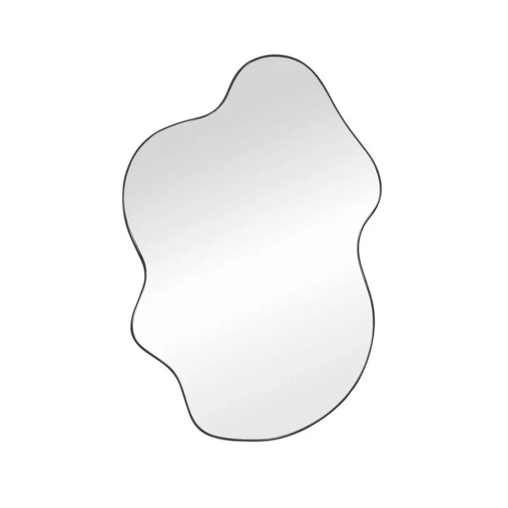 Lustro dekoracyjne ESSENT czarne loftowe I sklep meblowy MIRAT. styl GLAMOUR, LOFT