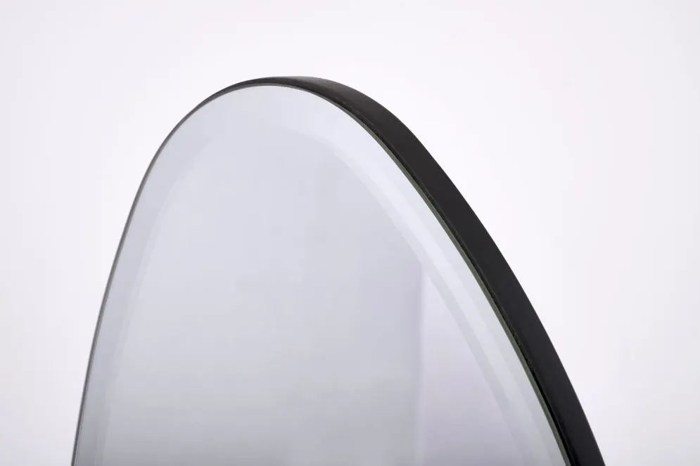 Lustro dekoracyjne SERENITY srebrne bez ramy I sklep meblowy MIRAT.