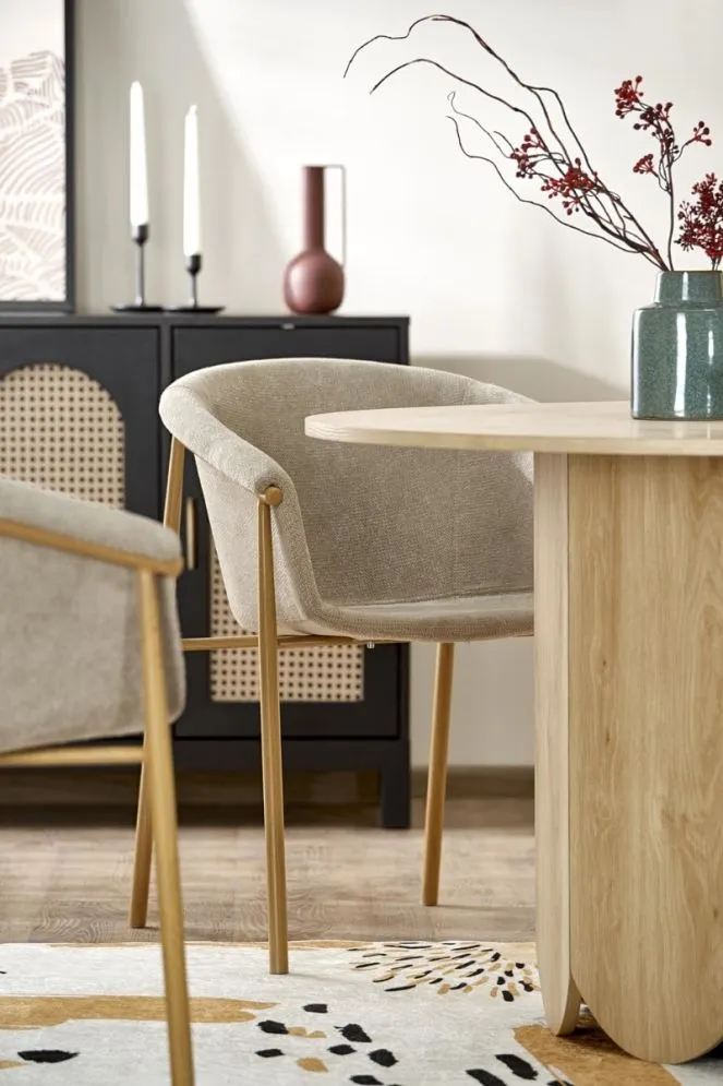 Krzesło tapicerowane K489 kubełkowe sklep meblowy MIRAT.