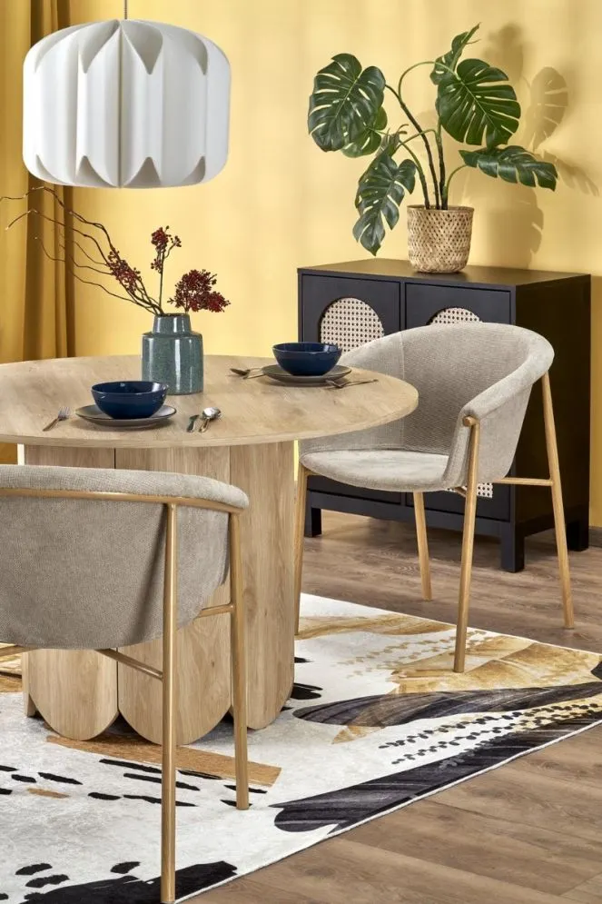 Krzesło tapicerowane K489 kubełkowe sklep meblowy MIRAT.