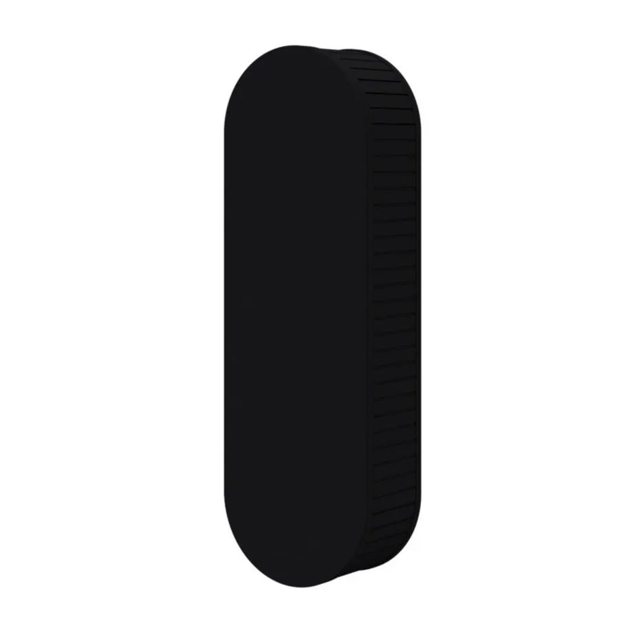 Szafka łazienkowa VENEZIA 1D 43cm czarny mat wysoka I sklep meblowy MIRAT. styl RYFLOWANY kolekcja VENEZIA