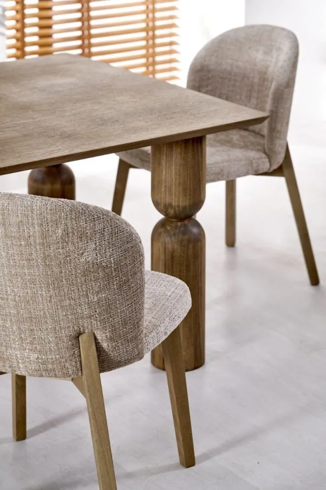 Designerski stół rozkładany MELTON 200(300)x101 jasny orzech I sklep meblowy MIRAT. styl SKANDYNAWSKI