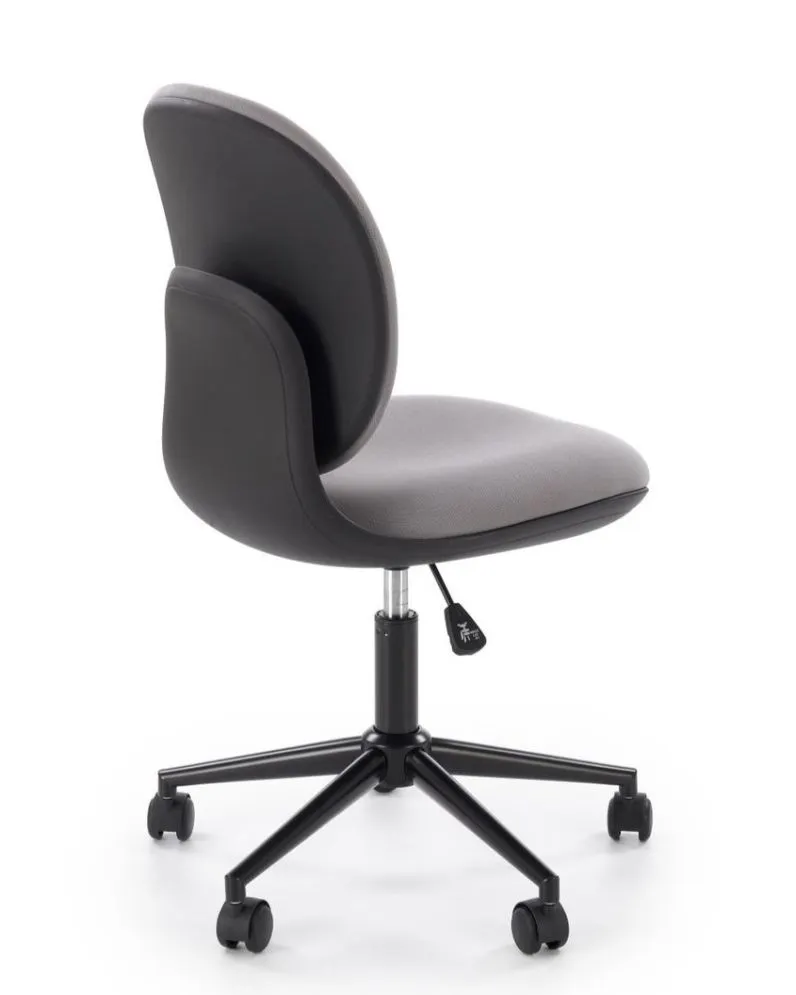 Fotel dziecięcy ORION szary/czarny obrotowy I sklep meblowy MIRAT.