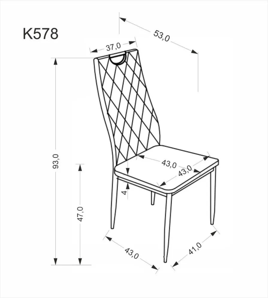 Krzesło tapicerowane K578 VELVET czarne welurowe I sklep meblowy MIRAT. styl GLAMOUR