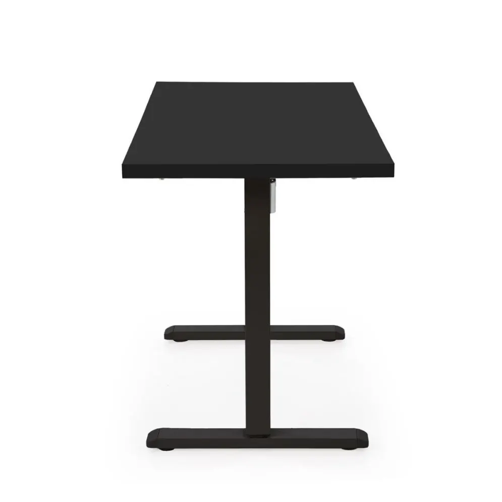 Biurko B54 120x60cm czarne z regulacją wysokości loftowe I sklep meblowy MIRAT.