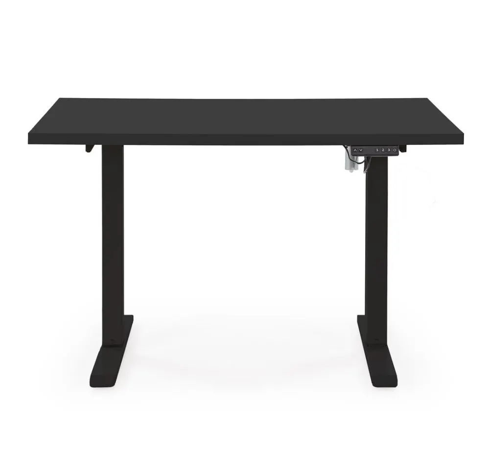 Biurko B54 120x60cm czarne z regulacją wysokości loftowe I sklep meblowy MIRAT.