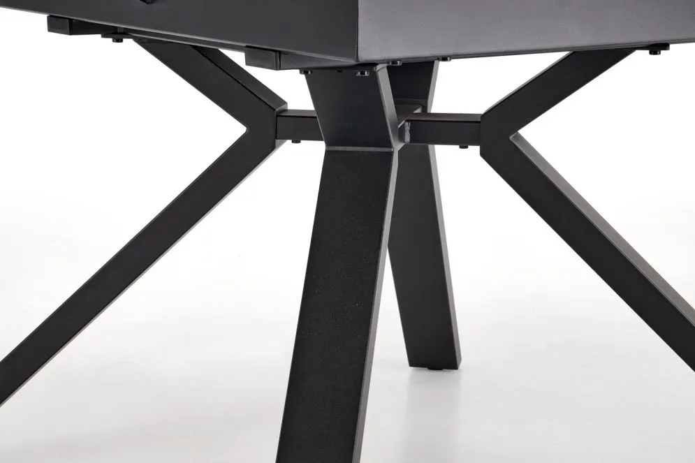 Stół rozkładany VERTIGO 130(180)x130 biały marmur loftowy I sklep meblowy MIRAT. styl LOFT