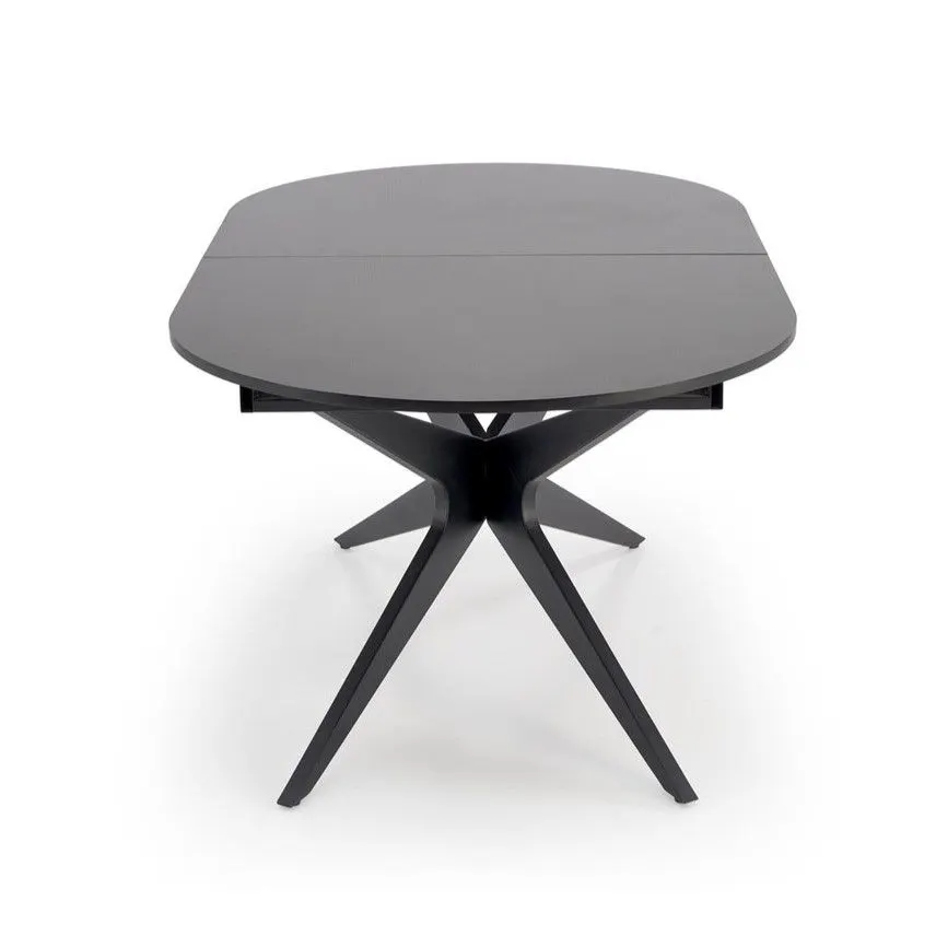 Stół rozkładany SANDRO 180(240)x100 czarny loftowy I sklep meblowy MIRAT. styl LOFT